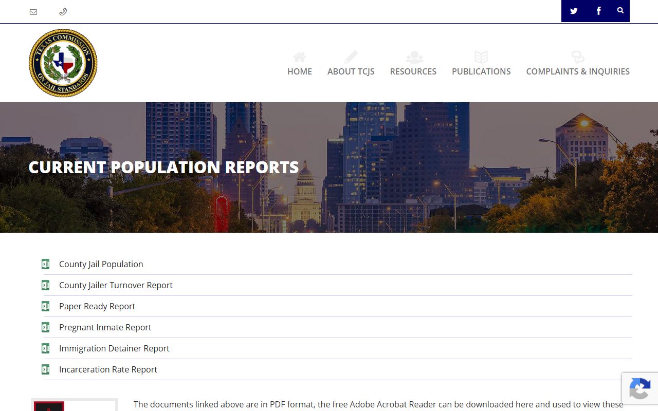 Kaufman County inmate population source at the Texas Commission on Jail Standards